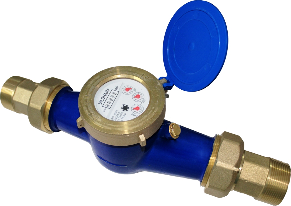 Jaldhara 50mm Brass Water Meter Envoy ERP