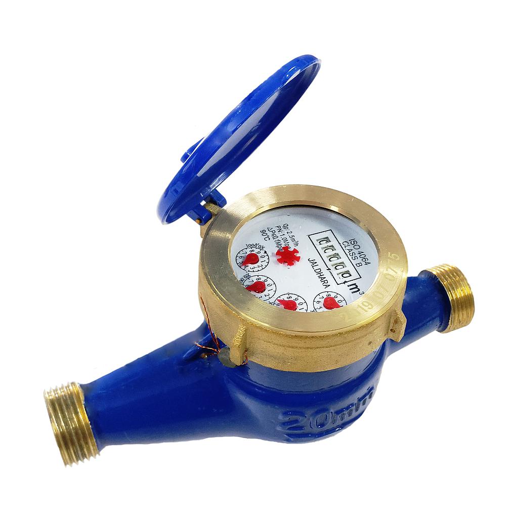 Jaldhara 20mm Hot Water Meter